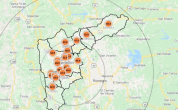 Continúa deterioro en la calidad del aire; todas las estaciones están en naranja