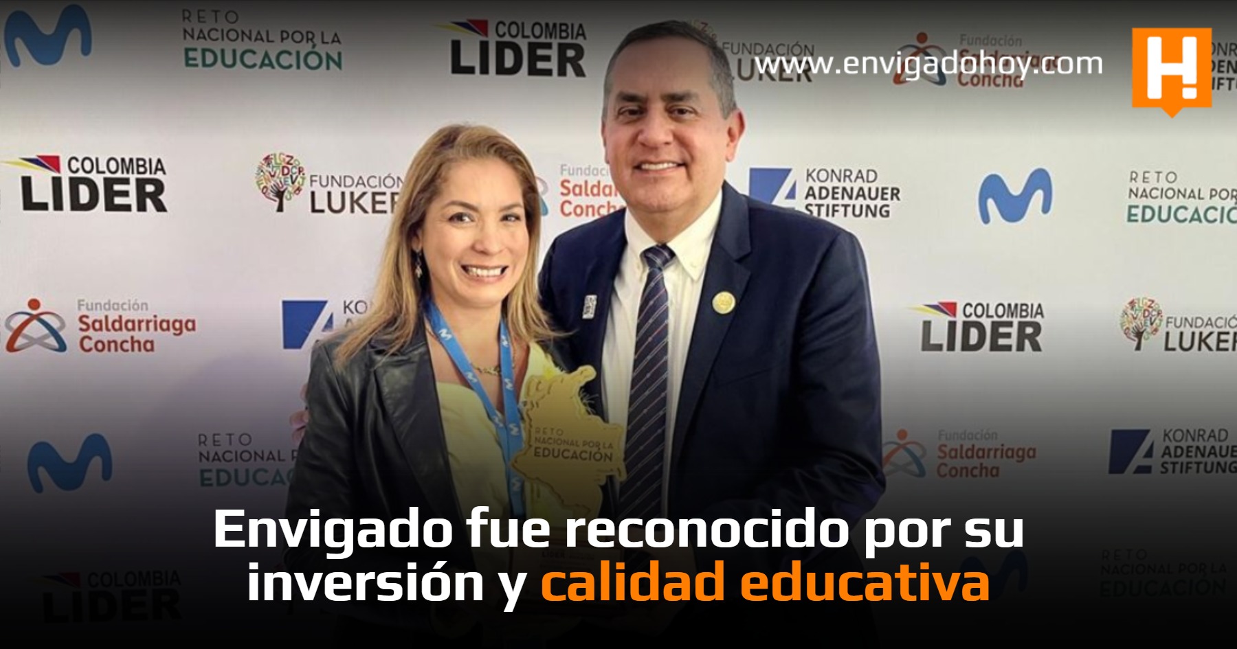 Reto Nacional por la Educación: Envigado obtiene reconocimiento