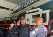 37 bomberos de Envigado